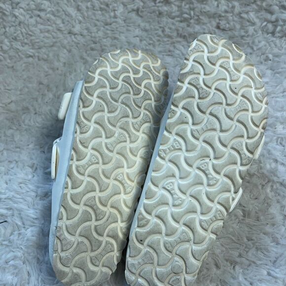 BIRKENSTOCK Arizona Womens WHITE Eva Slides Sandals EUR SZ38 - Picture 9 of 9